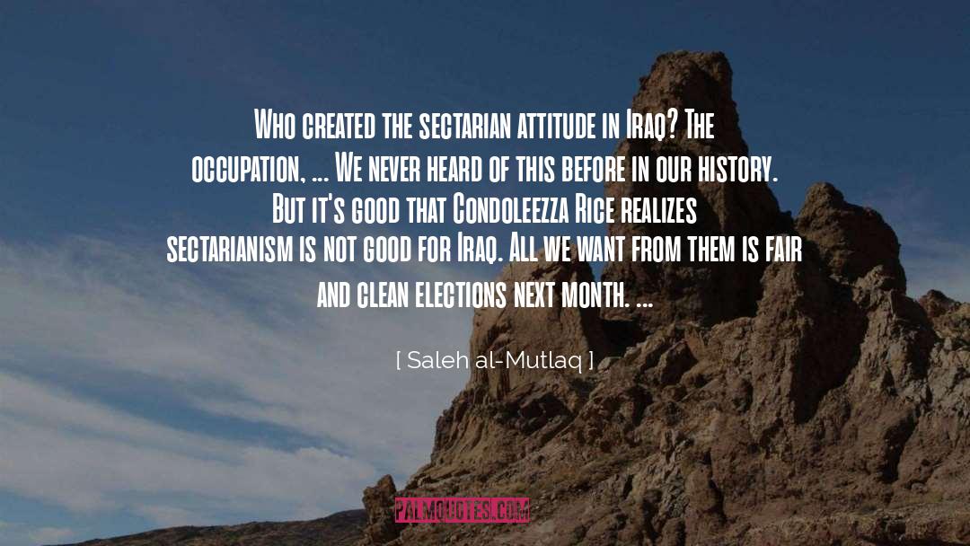Domination And Attitude quotes by Saleh Al-Mutlaq