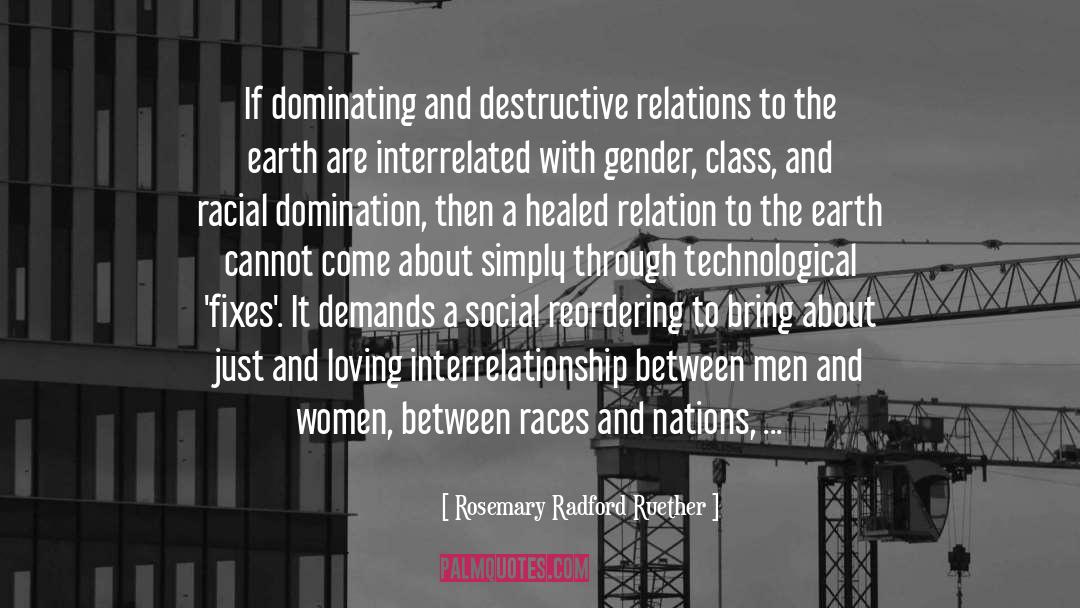 Domination quotes by Rosemary Radford Ruether