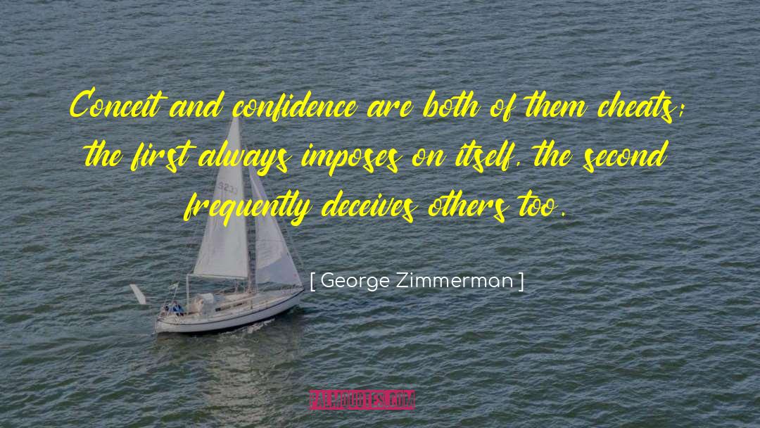 Dominations Cheats quotes by George Zimmerman