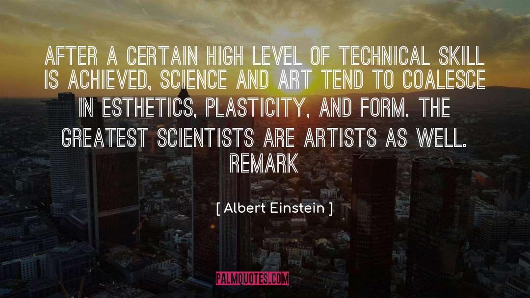 Dominelli Esthetics quotes by Albert Einstein