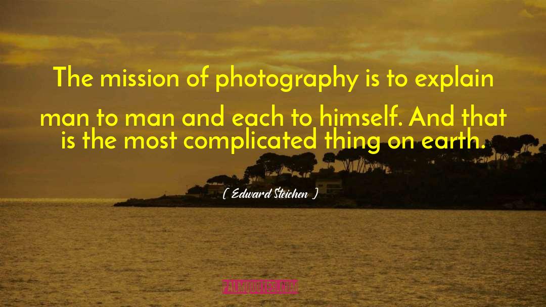 Dominey Photography quotes by Edward Steichen