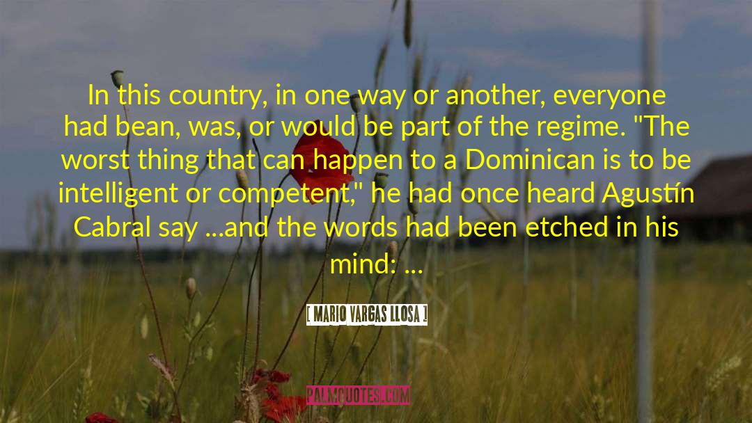 Dominican quotes by Mario Vargas Llosa