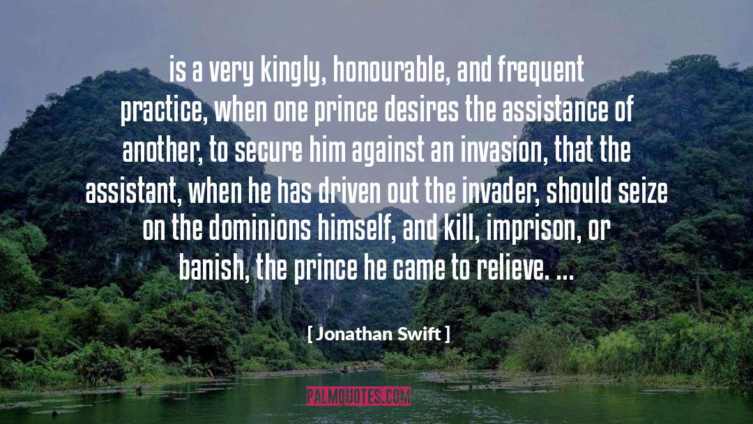 Dominions quotes by Jonathan Swift