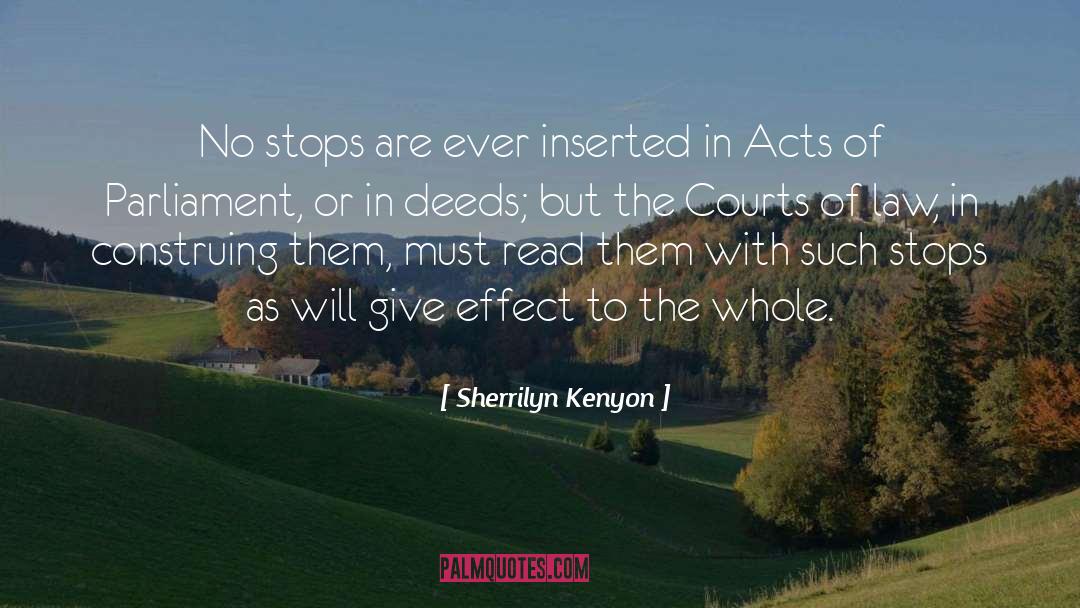 Domino Effect quotes by Sherrilyn Kenyon
