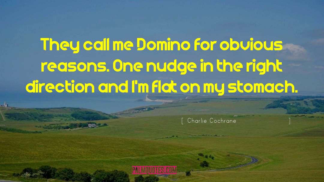 Domino quotes by Charlie Cochrane