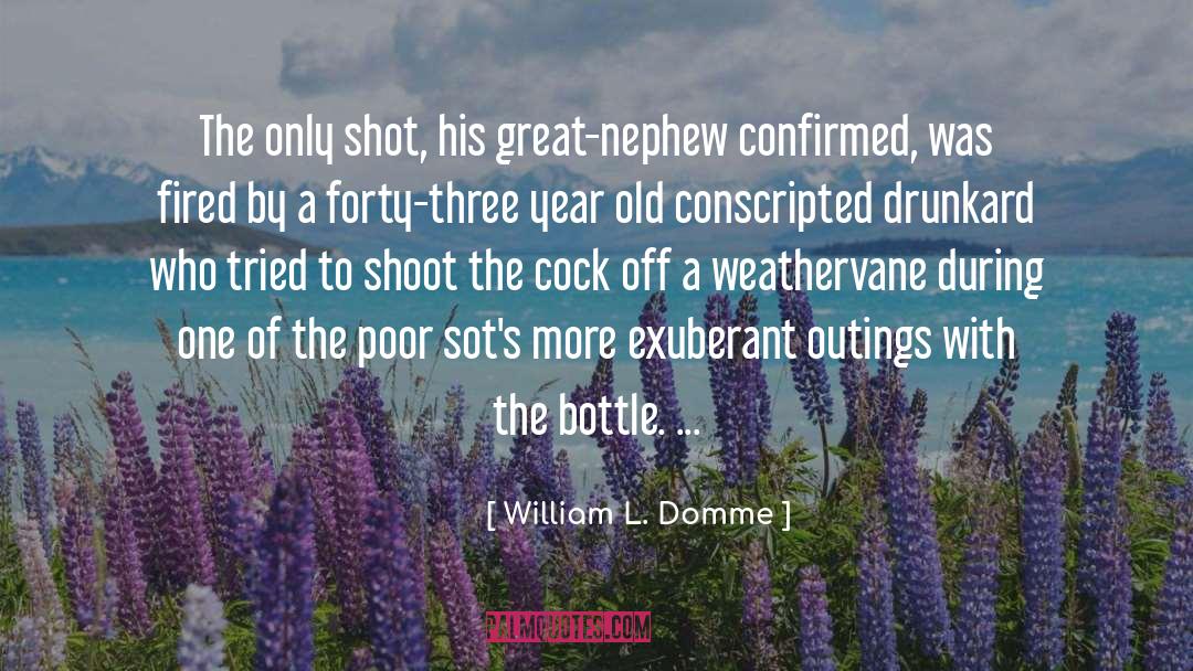 Domme quotes by William L. Domme