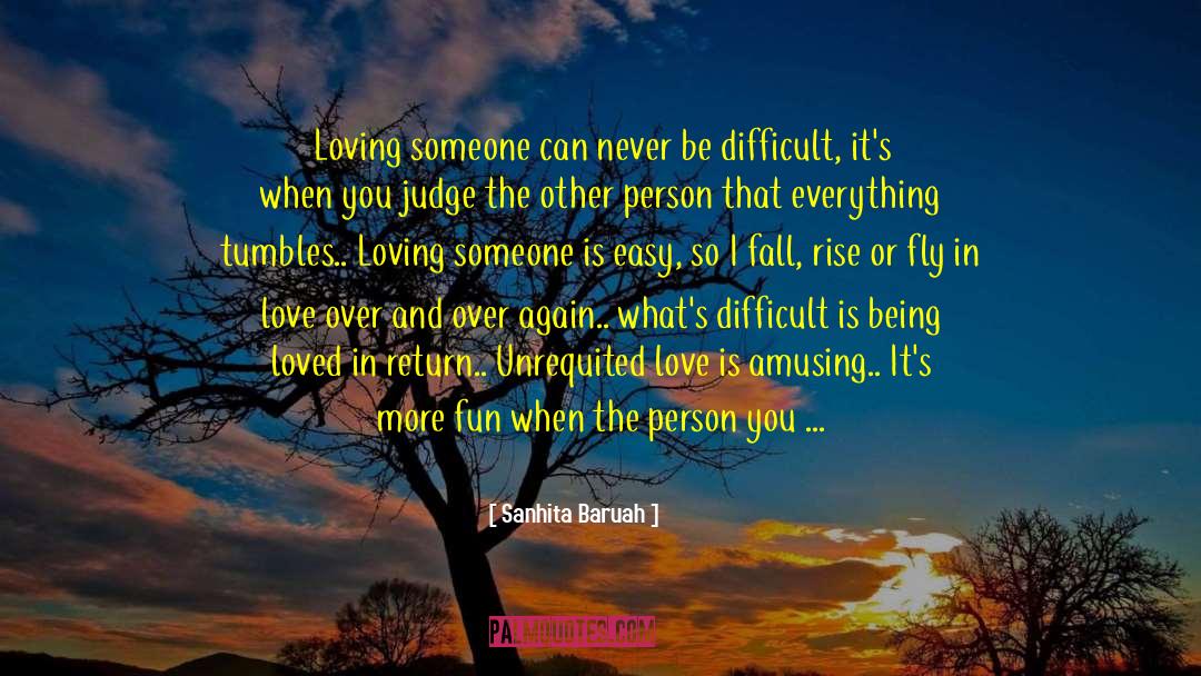 Don 27t Fall In Love quotes by Sanhita Baruah