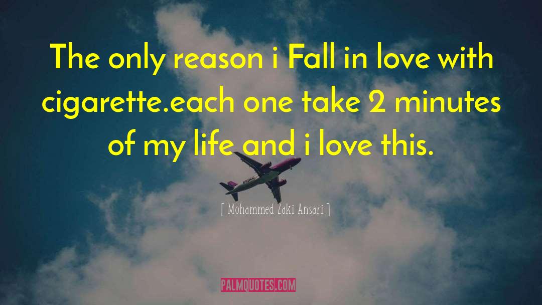 Don 27t Fall In Love quotes by Mohammed Zaki Ansari