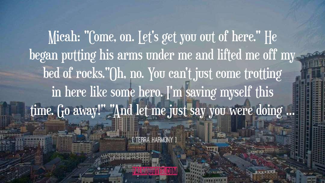 Don 27t Let Me Go quotes by Terra Harmony