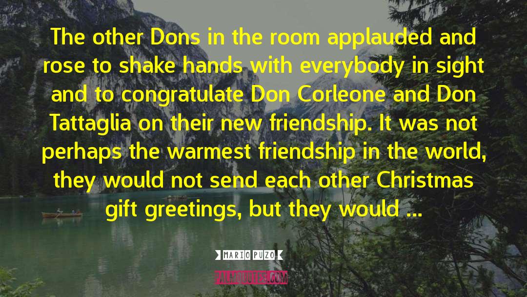 Don Corleone quotes by Mario Puzo