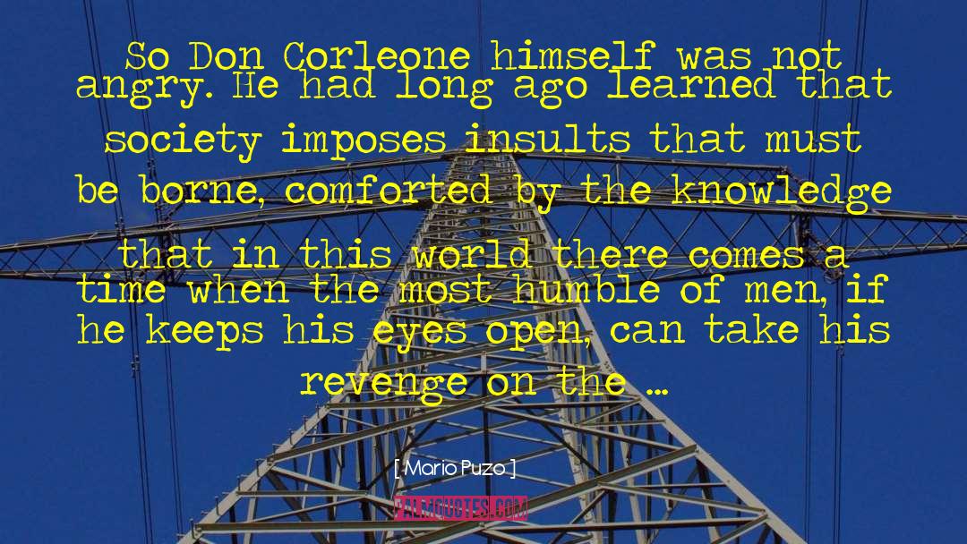 Don Corleone quotes by Mario Puzo