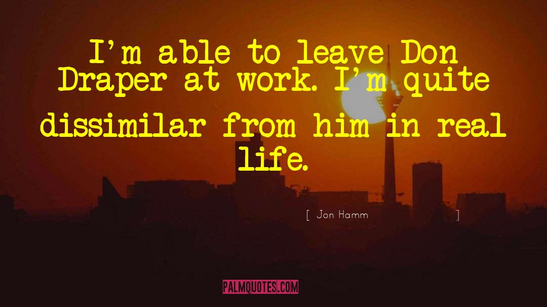 Don Draper quotes by Jon Hamm