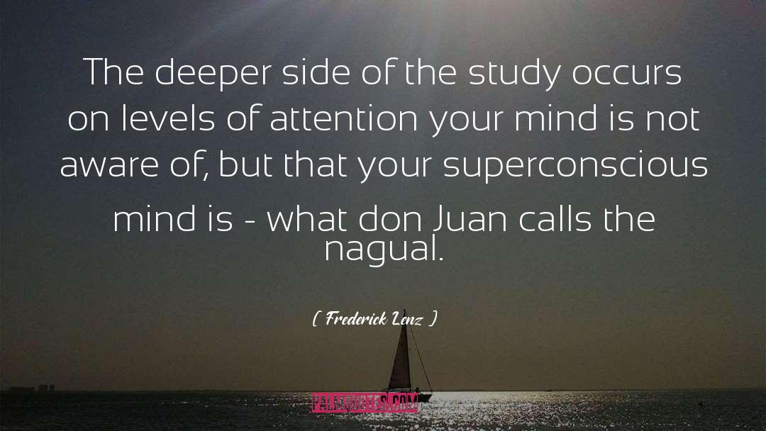 Don Juan quotes by Frederick Lenz