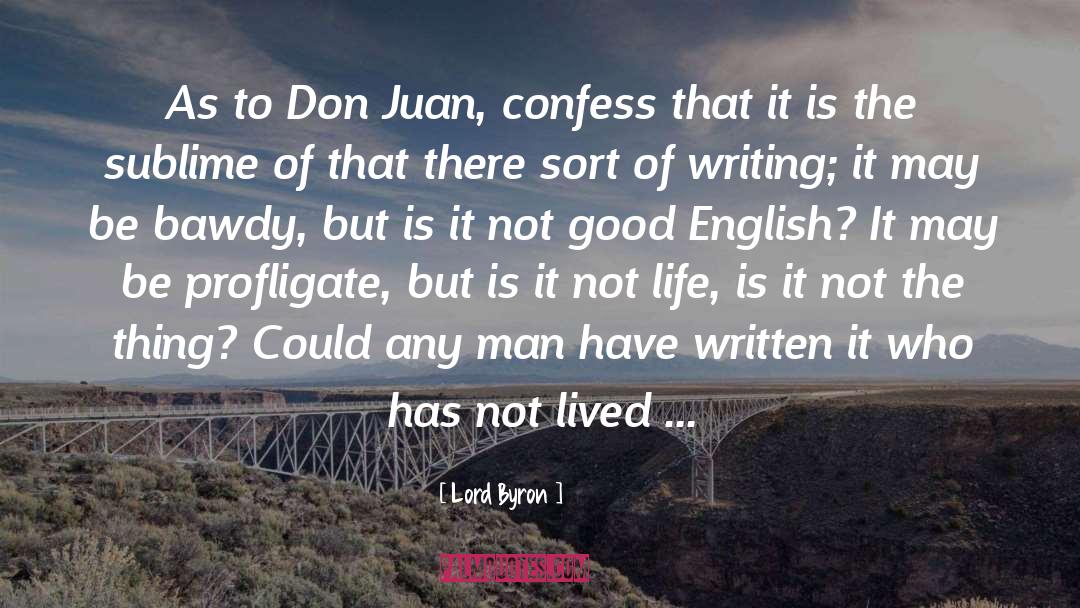 Don Juan Shaman quotes by Lord Byron