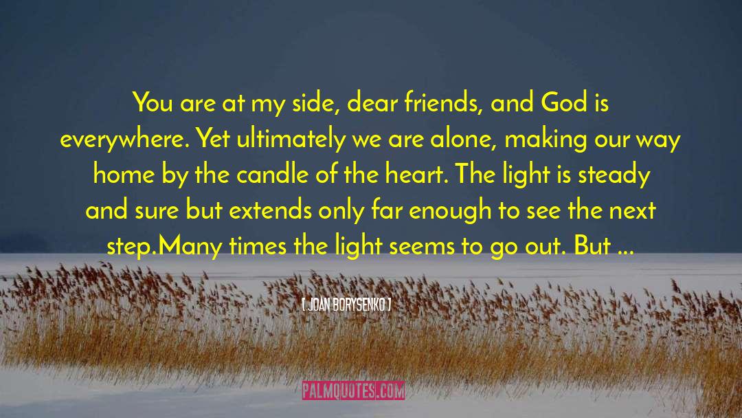 Don T Go Out Alone quotes by Joan Borysenko