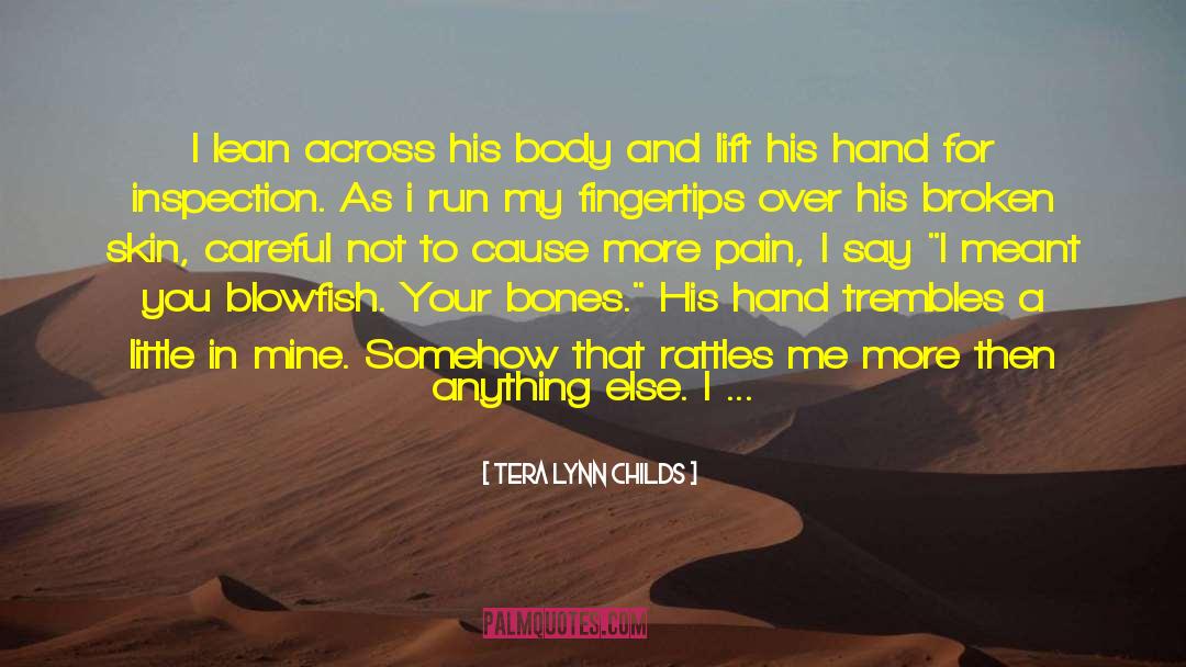 Don T Run Away quotes by Tera Lynn Childs