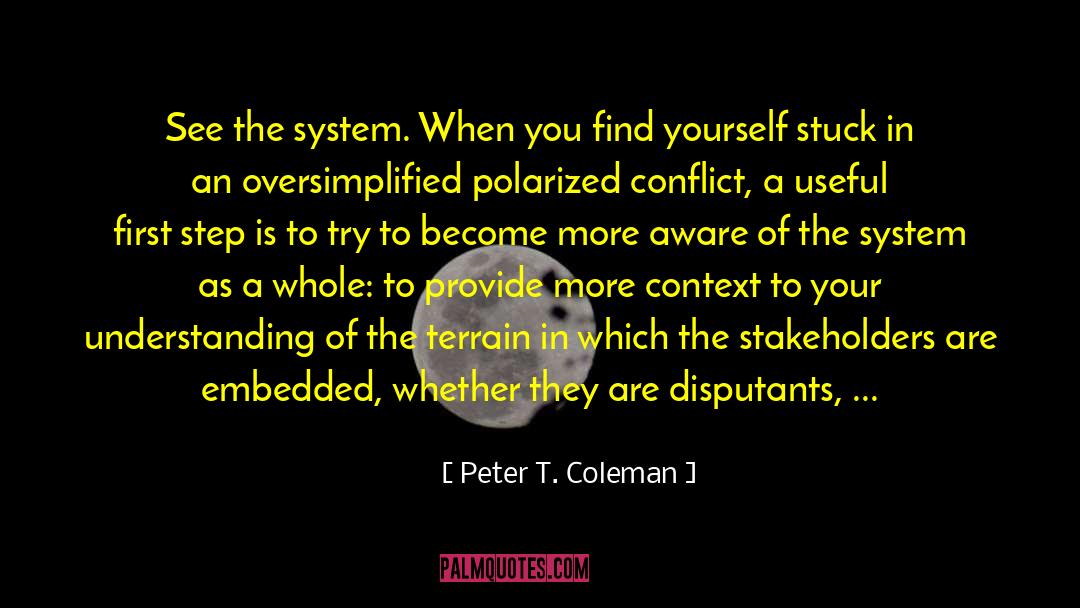 Don T Try To Earn Money quotes by Peter T. Coleman