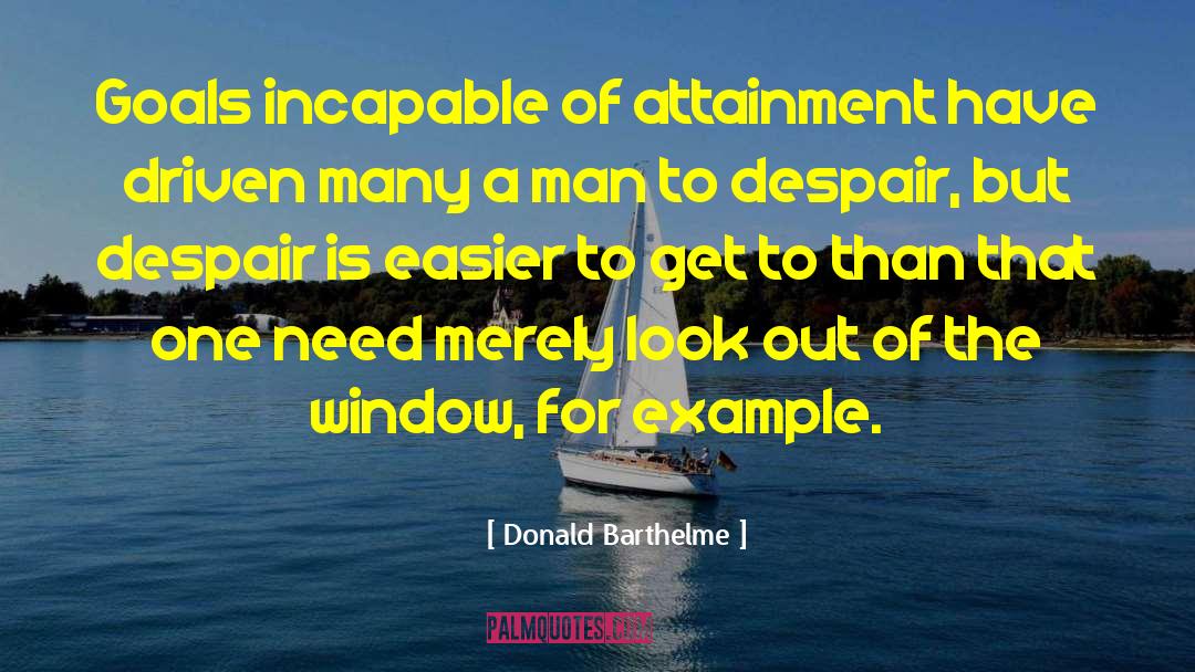 Donald Barthelme quotes by Donald Barthelme