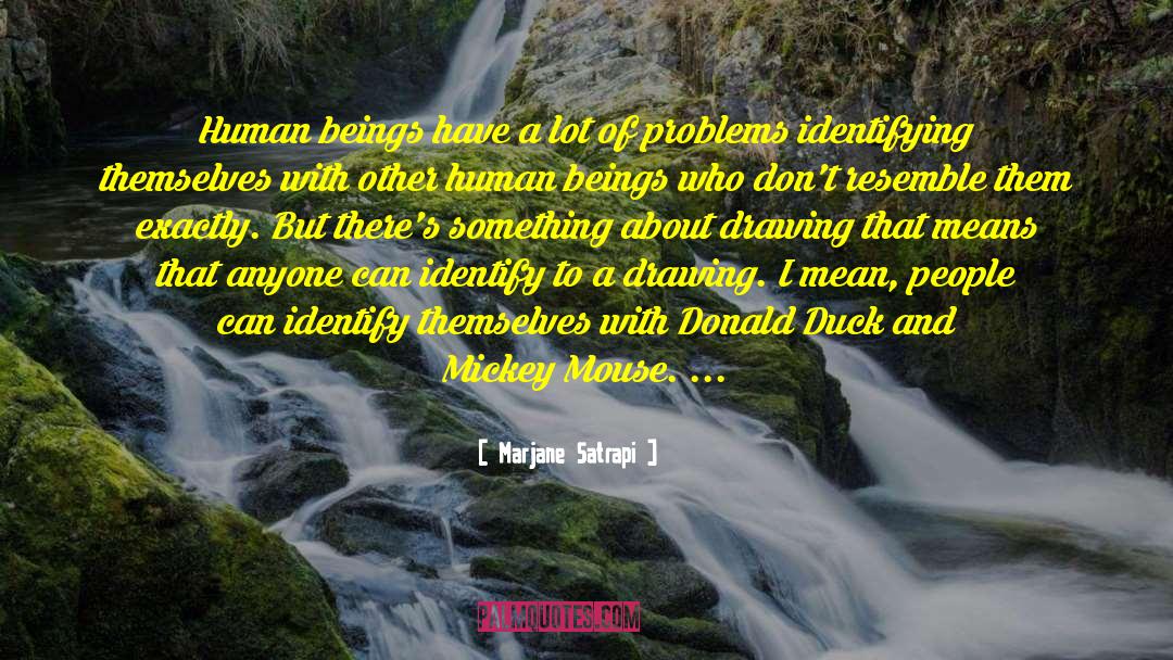 Donald Duck Kh quotes by Marjane Satrapi