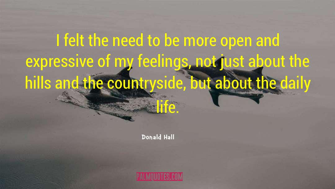 Donald Hall quotes by Donald Hall