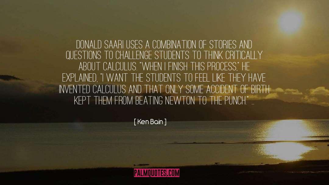 Donald quotes by Ken Bain