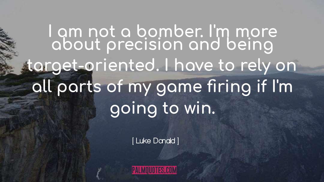 Donald quotes by Luke Donald