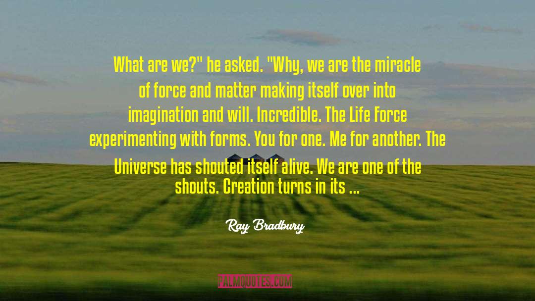 Donald Ray Pollock quotes by Ray Bradbury