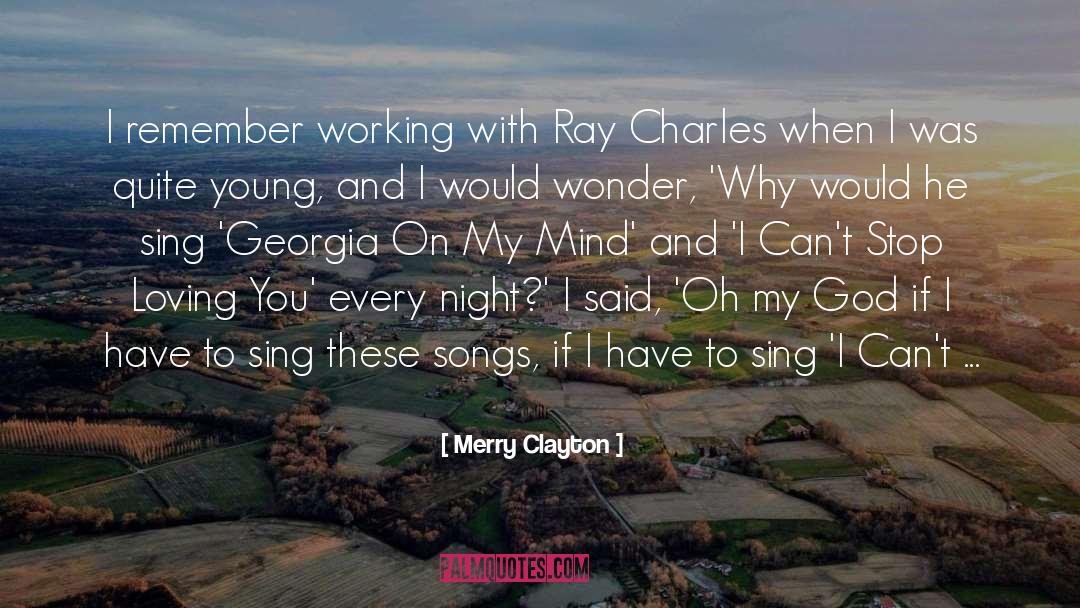 Donald Ray Young quotes by Merry Clayton