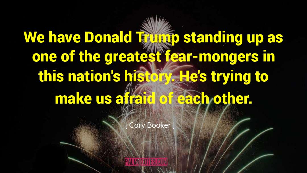 Donald Trump Coronavirus quotes by Cory Booker