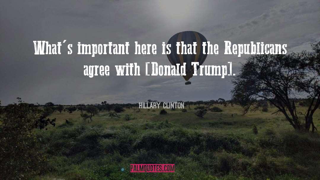 Donald Trump quotes by Hillary Clinton