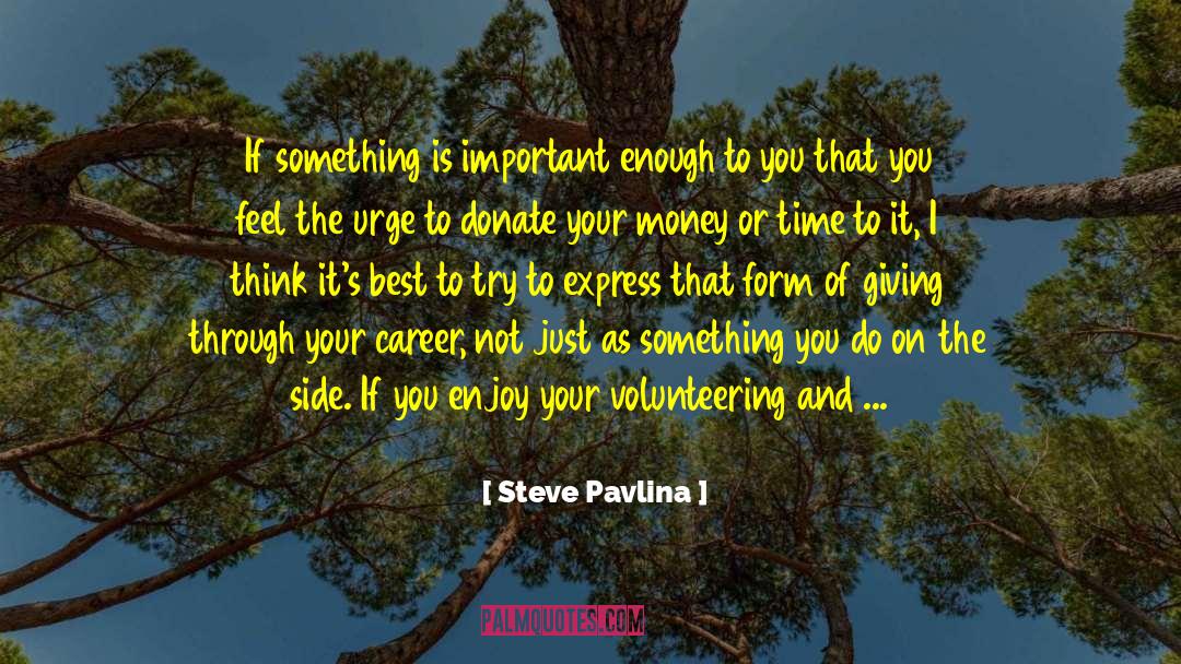 Donate quotes by Steve Pavlina