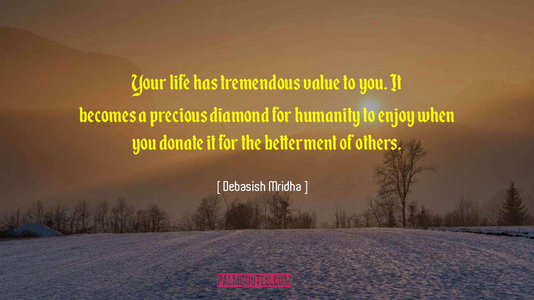 Donate quotes by Debasish Mridha