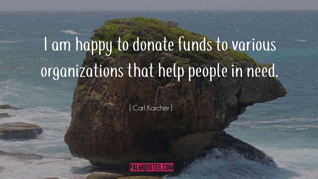 Donate quotes by Carl Karcher