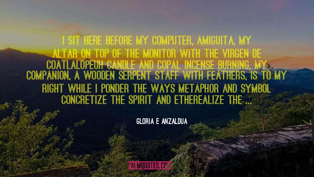 Donating Blood quotes by Gloria E Anzaldua