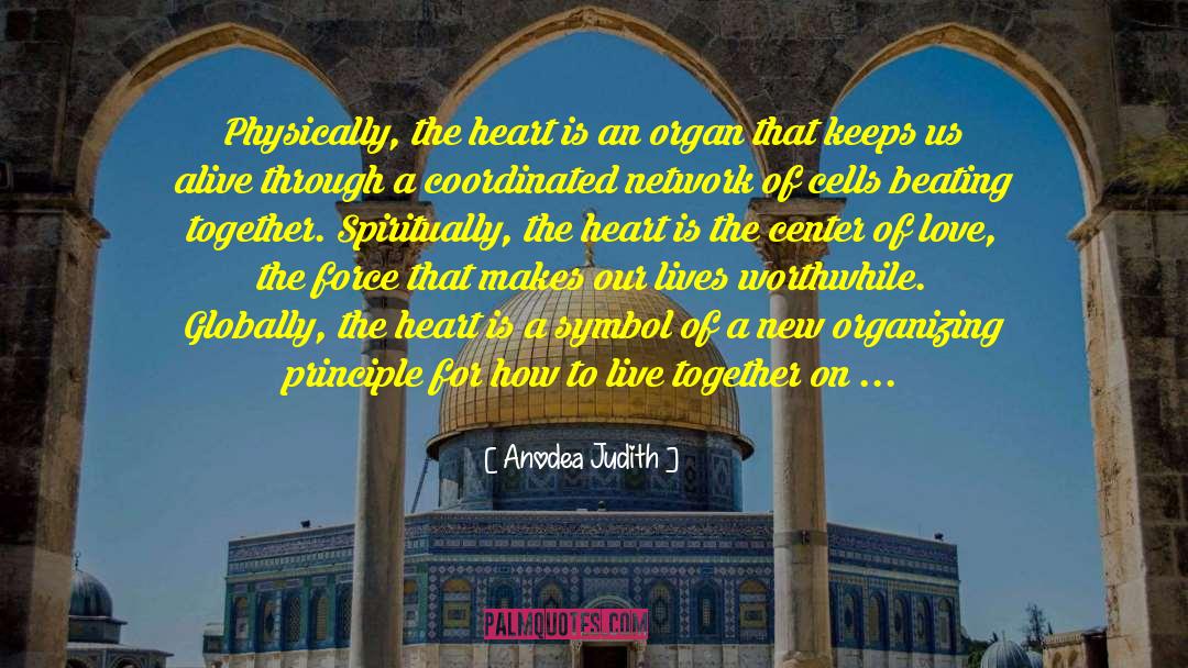 Donation Of Organs quotes by Anodea Judith