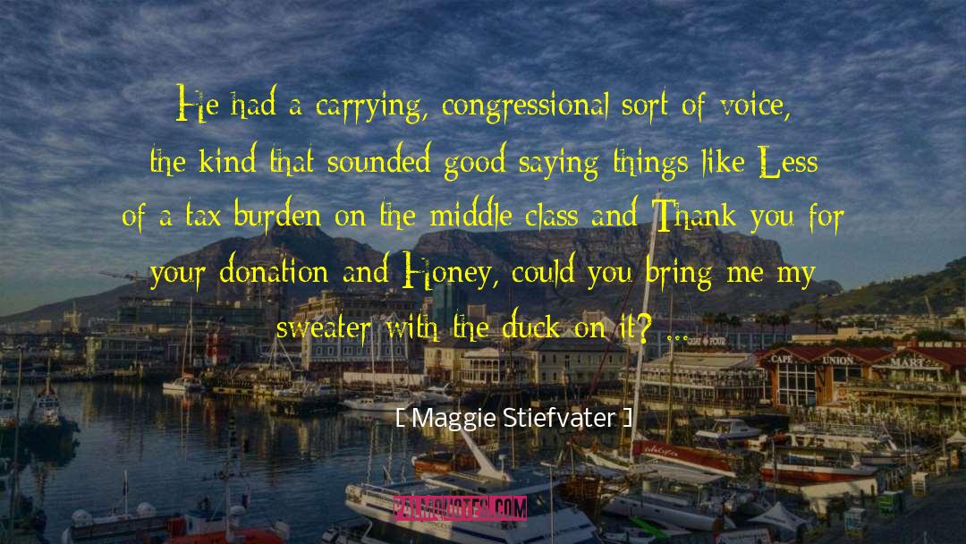Donation quotes by Maggie Stiefvater