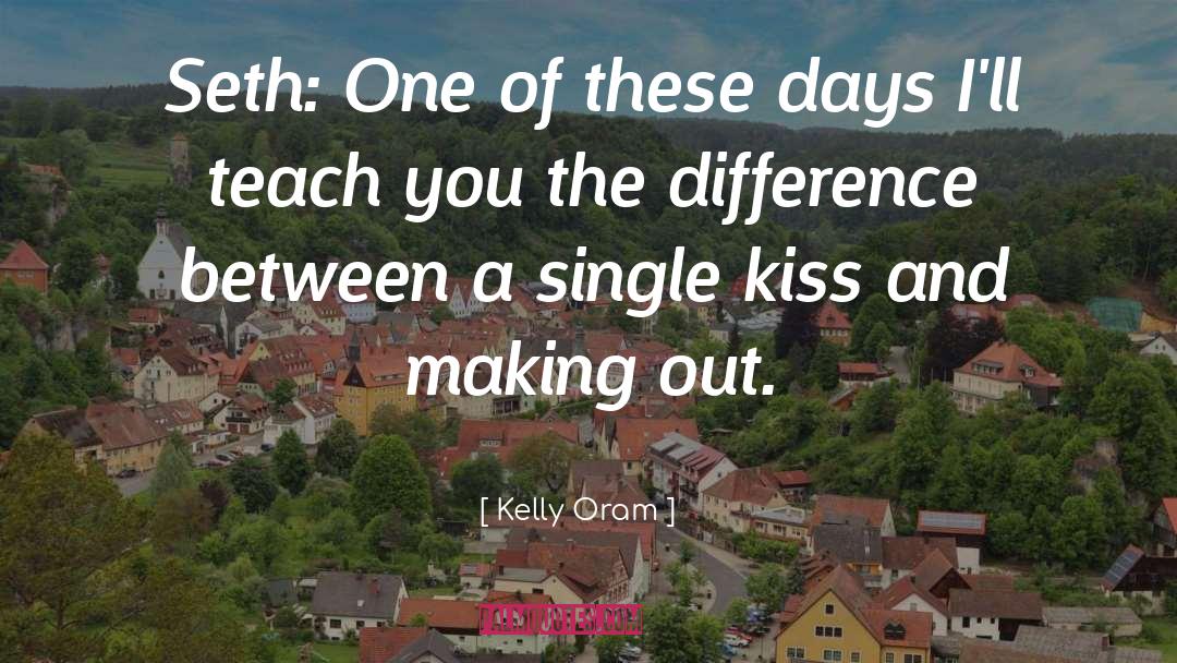 Donations Making A Difference quotes by Kelly Oram