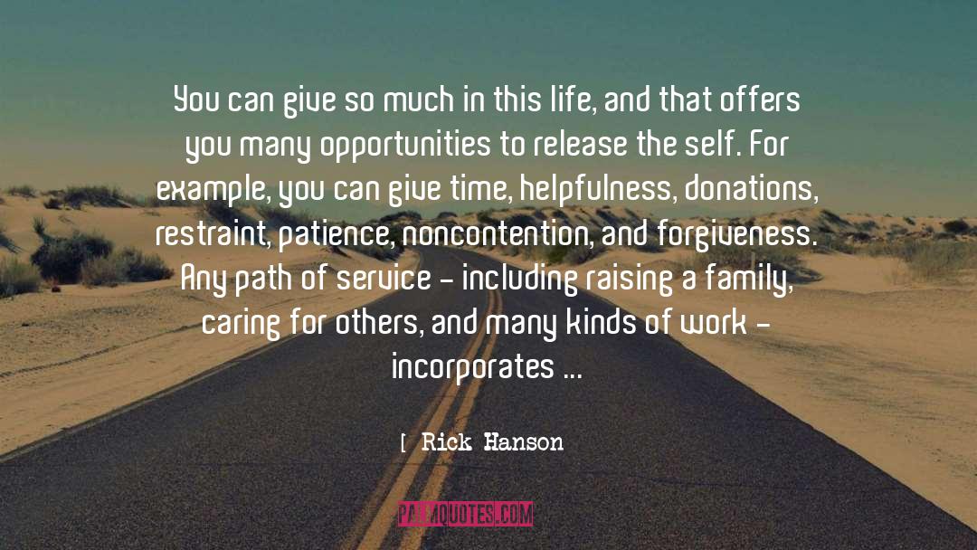 Donations quotes by Rick Hanson
