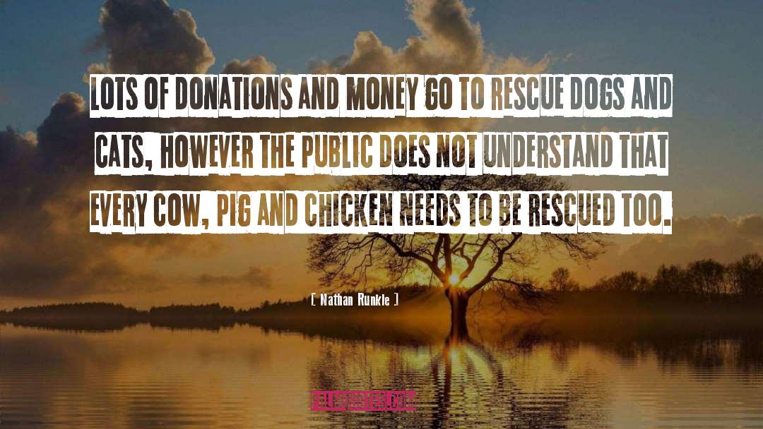Donations quotes by Nathan Runkle