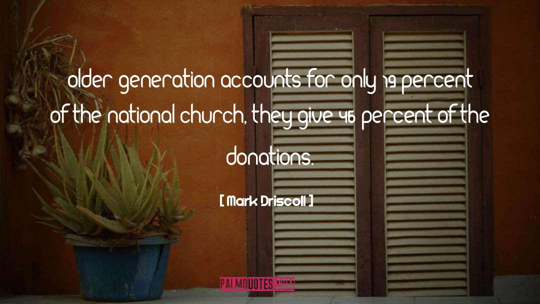 Donations quotes by Mark Driscoll