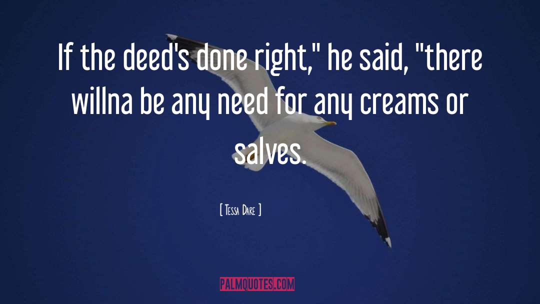 Done The Deed quotes by Tessa Dare