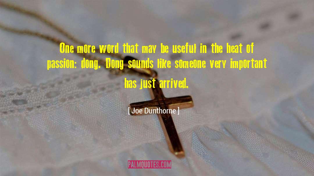 Dong quotes by Joe Dunthorne