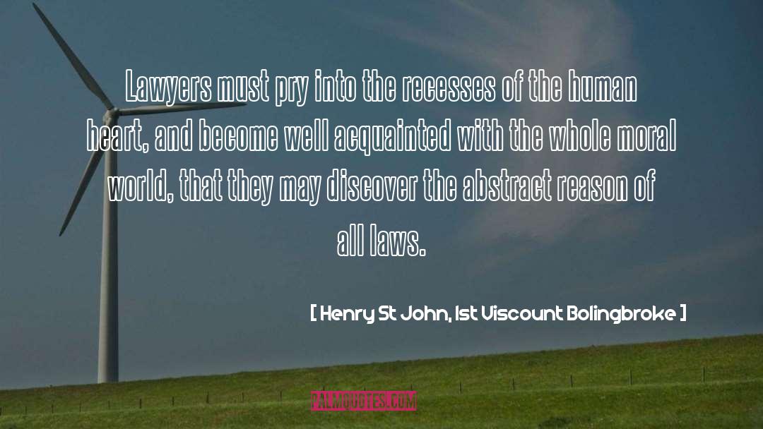Doninger Law quotes by Henry St John, 1st Viscount Bolingbroke