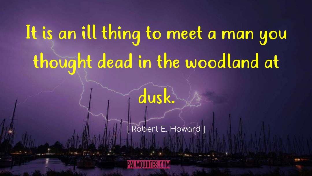 Donisthorpe Woodland quotes by Robert E. Howard