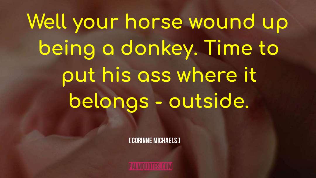 Donkey quotes by Corinne Michaels