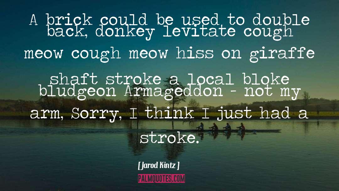 Donkey quotes by Jarod Kintz