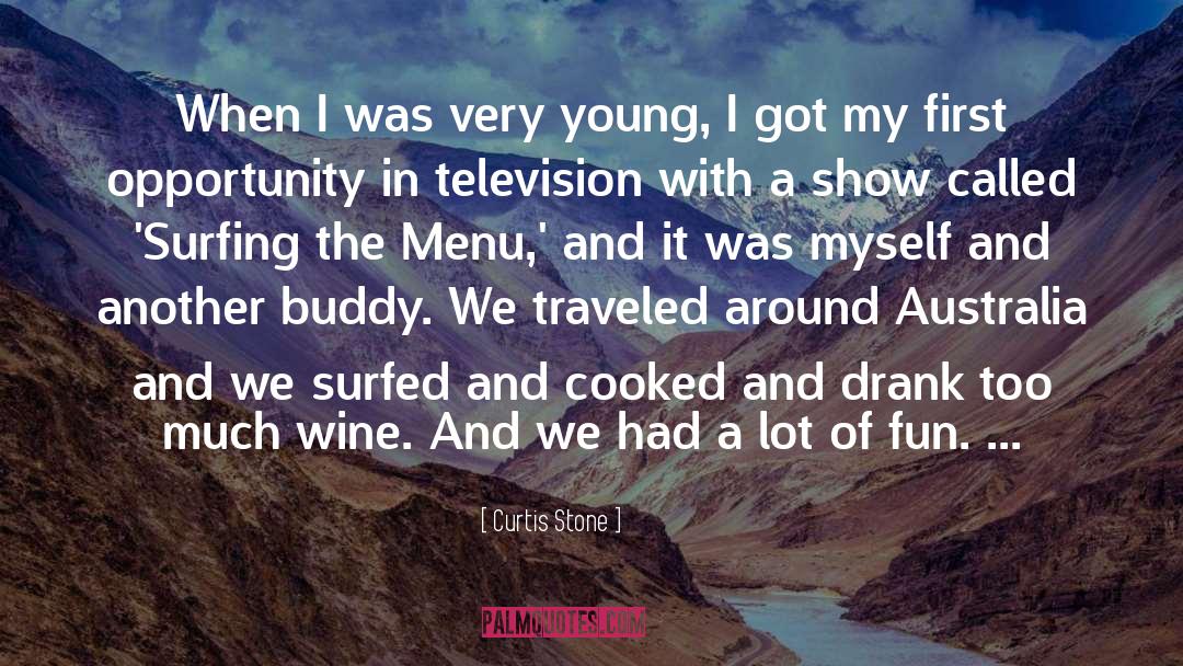 Donnas Menu quotes by Curtis Stone