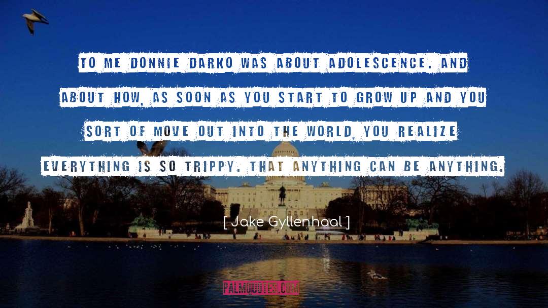 Donnie Darko quotes by Jake Gyllenhaal