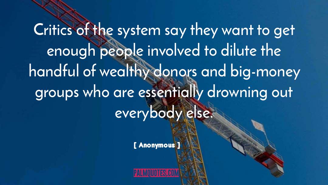 Donors quotes by Anonymous