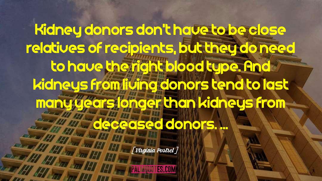 Donors quotes by Virginia Postrel